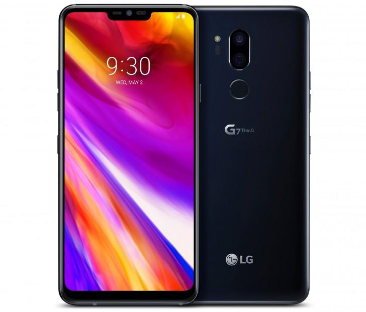Ecco la colorazione nera di LG G7 ThinQ