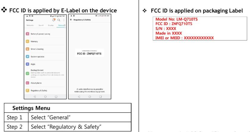 LG ottiene la certificazione dell'ente FCC