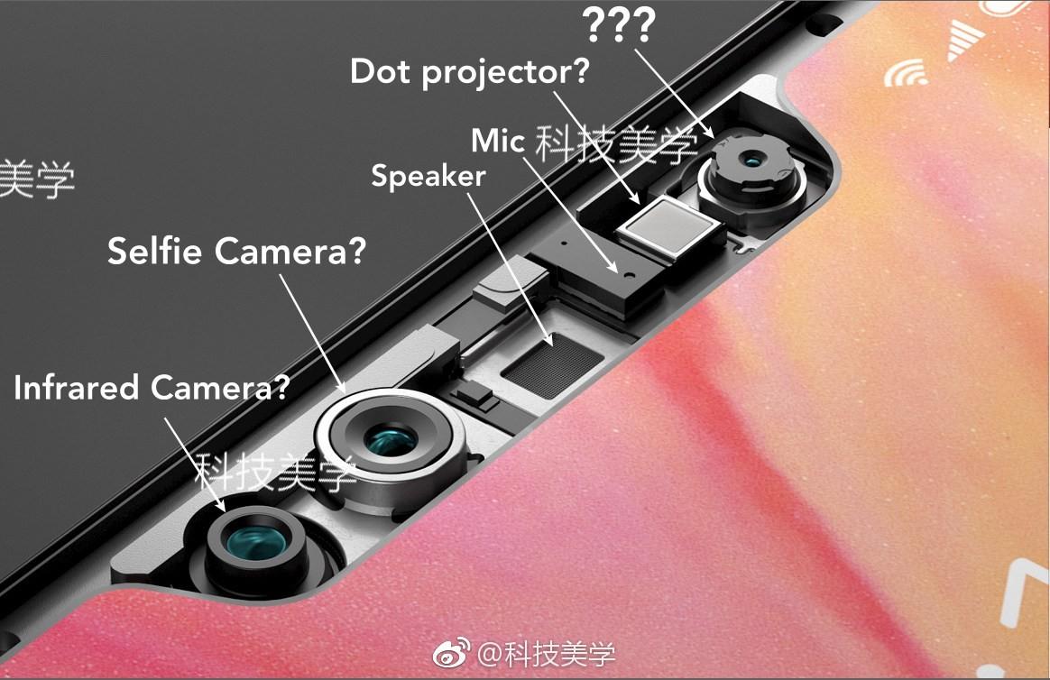 Questo leak ci svela cosa c'è sotto il notch di Xiaomi Mi 7