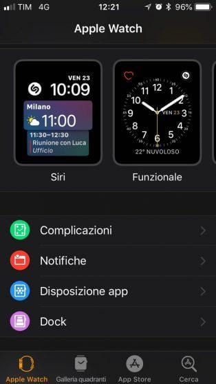 Apple Watch "complicazioni"