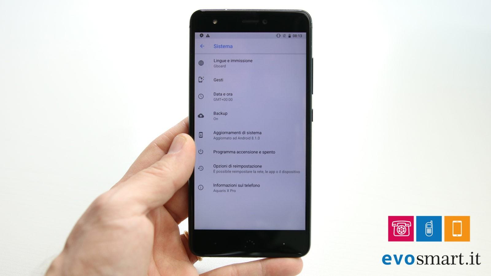 BQ aggiorna i suoi smartphone ad Android 8.1