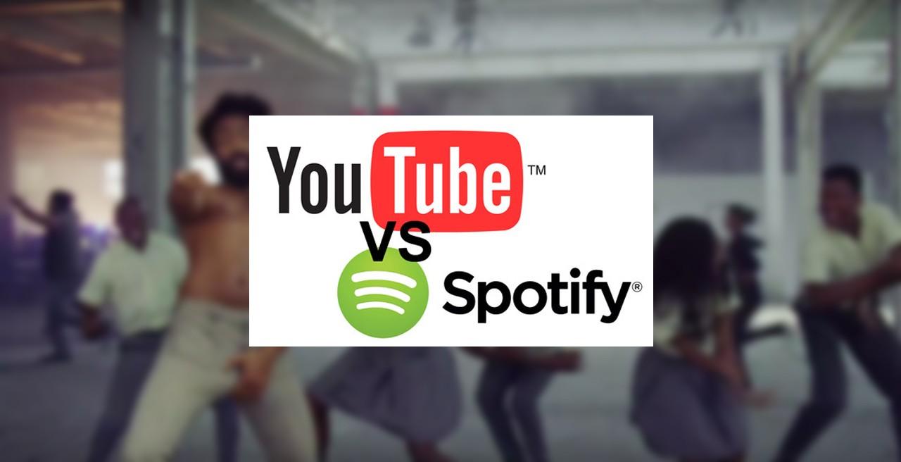 Youtube vs Spotify