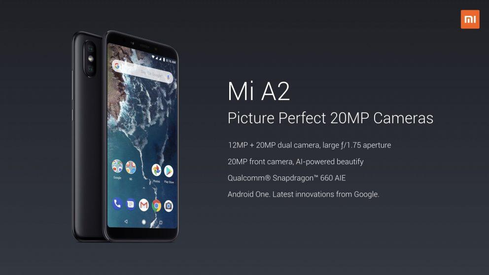 "2 is better than 1", Xiaomi Mi A2 e Mi A2 Lite ora sono ufficiali!