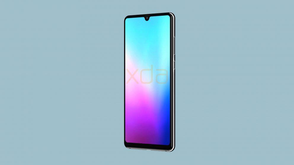 render frontale mate 20