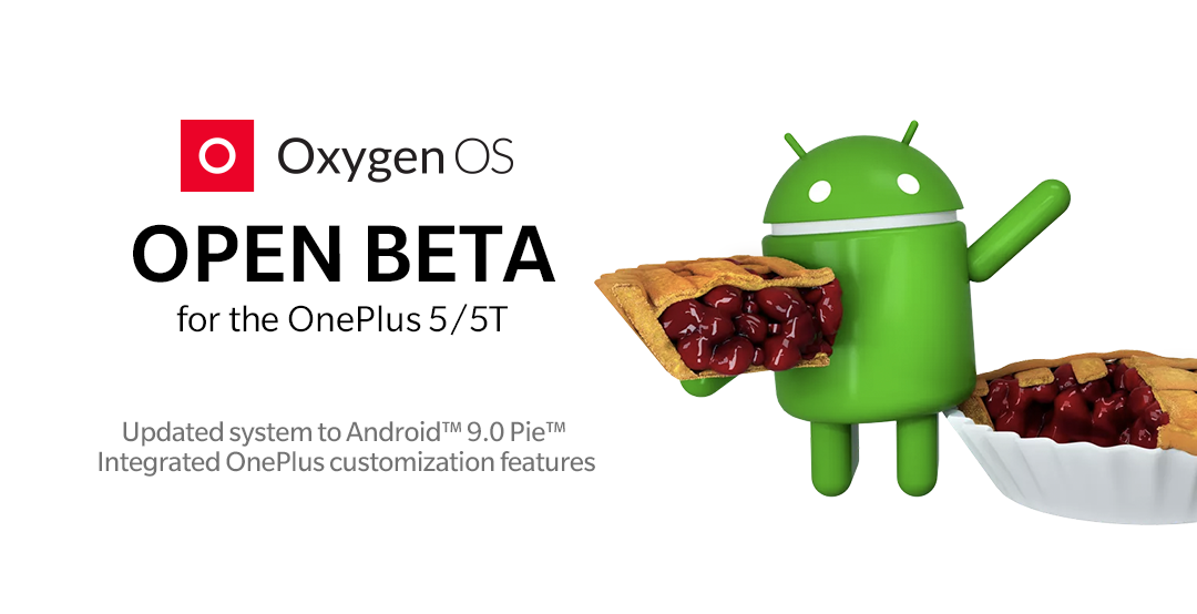 OnePlus 5/5T: arriva la prima beta con Android 9 Pie