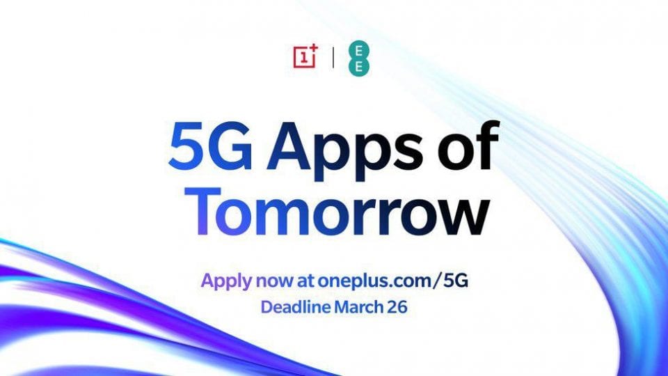 OnePlus lancia il programma "5G Apps of Tomorrow"