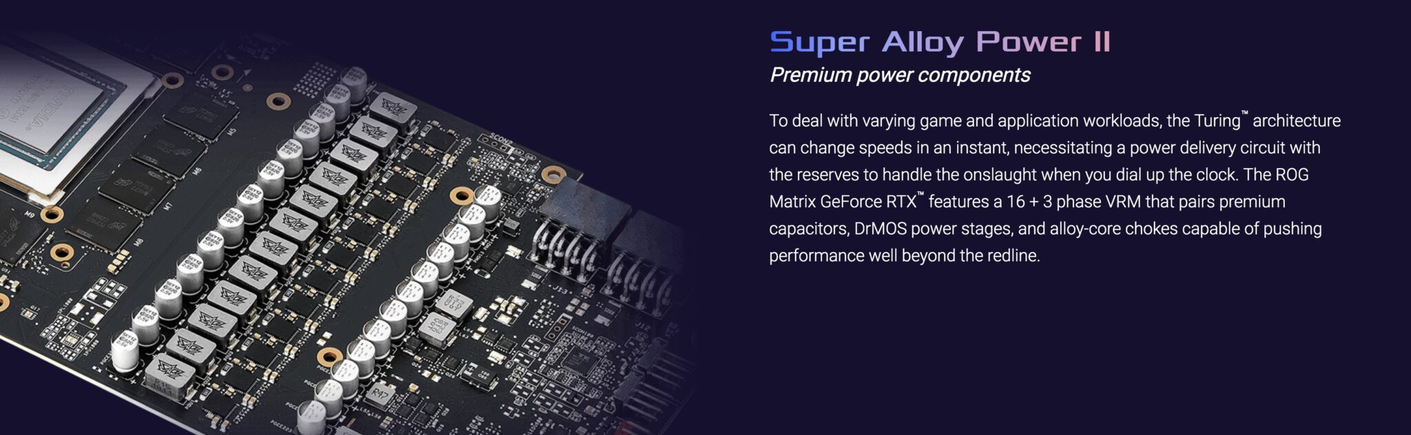 Asus presenta la ROG Matrix GeForce RTX 2080 Ti