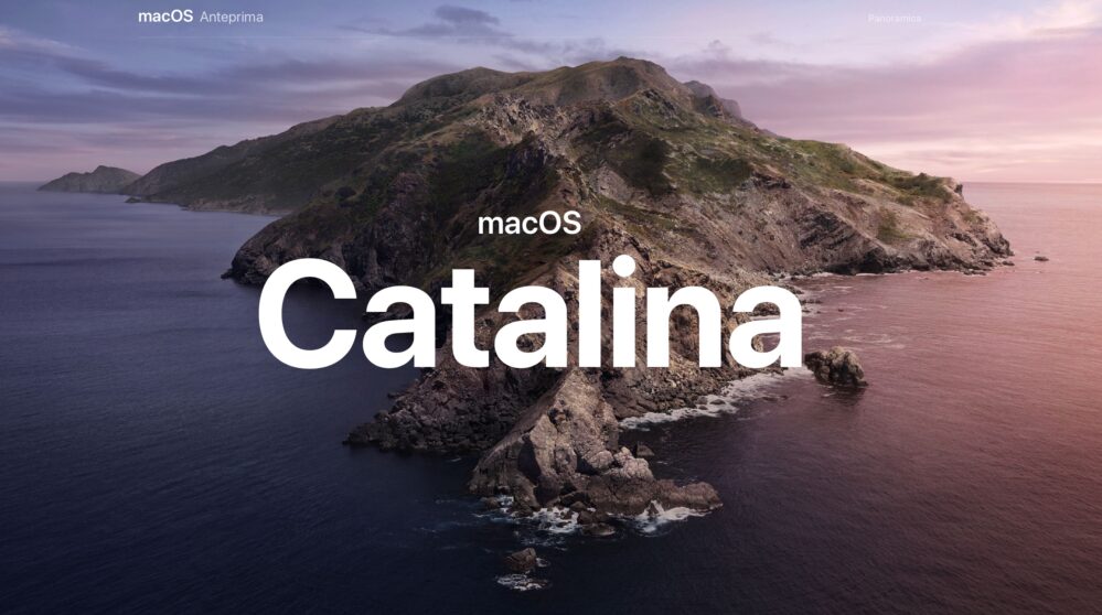 Mac OS catalina