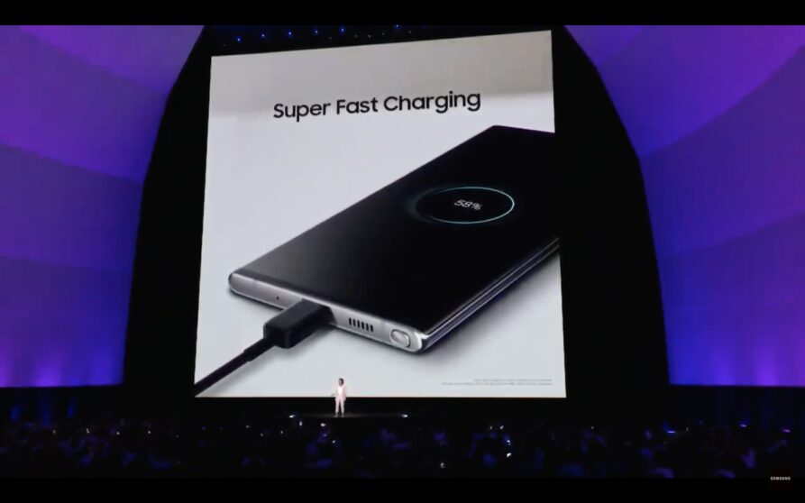 galaxy note 10 super fast charging