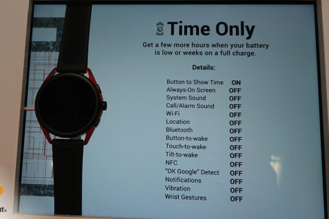 Time Only Battery Mode | Evosmart.it