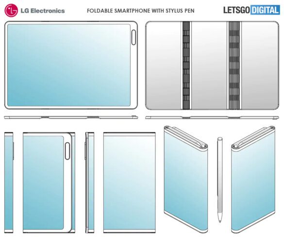 LG: un brevetto mostra un nuovo tipo di smartphone pieghevole | Evosmart.it