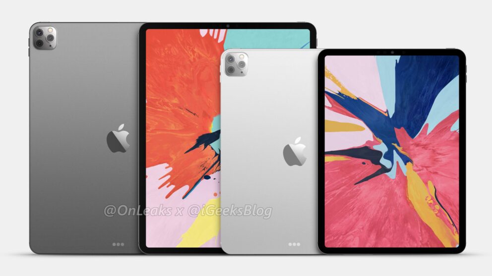 Apple: iPad Pro 2020 con la stessa fotocamera di iPhone 11 Pro?