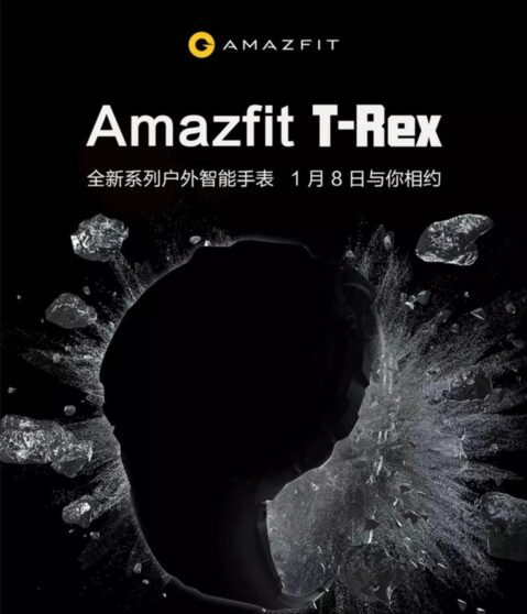 Amazfit T-Rex: annunciata la data di presentazione in un nuovo teaser