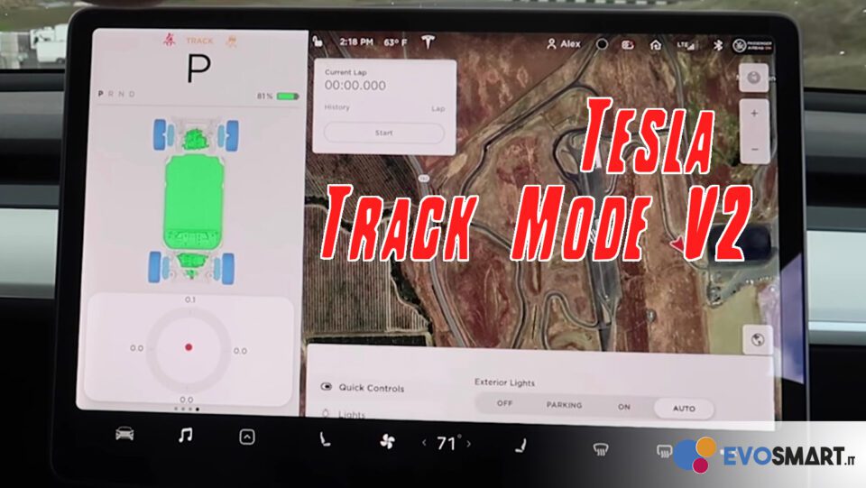 L'auto come un videogioco, grazie alla Track Mode V2 di Tesla