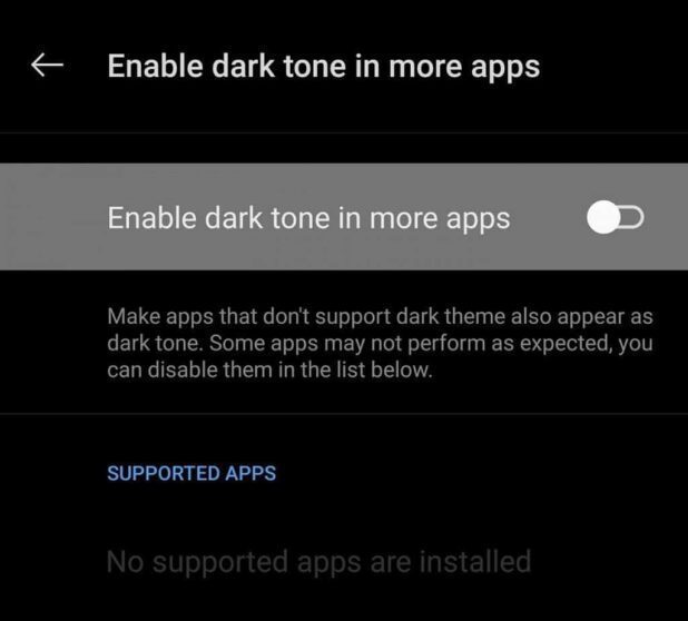 OnePlus: in arrivo una nuova opzione per la Dark Mode