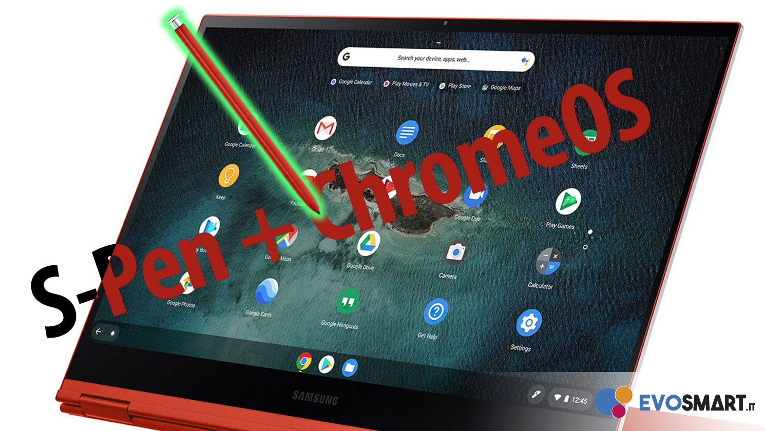 سامسونج Galaxy Chromebook: ChromeOS + stylus 62