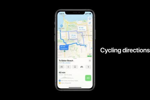 Apple Maps - Cycling | Evosmart.it