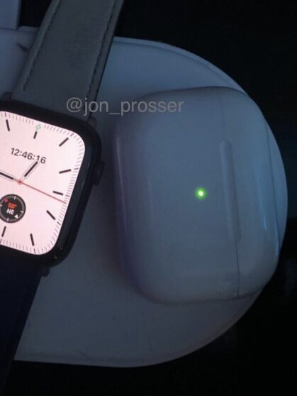 Apple AirPower ricarica anche Apple Watch (foto)