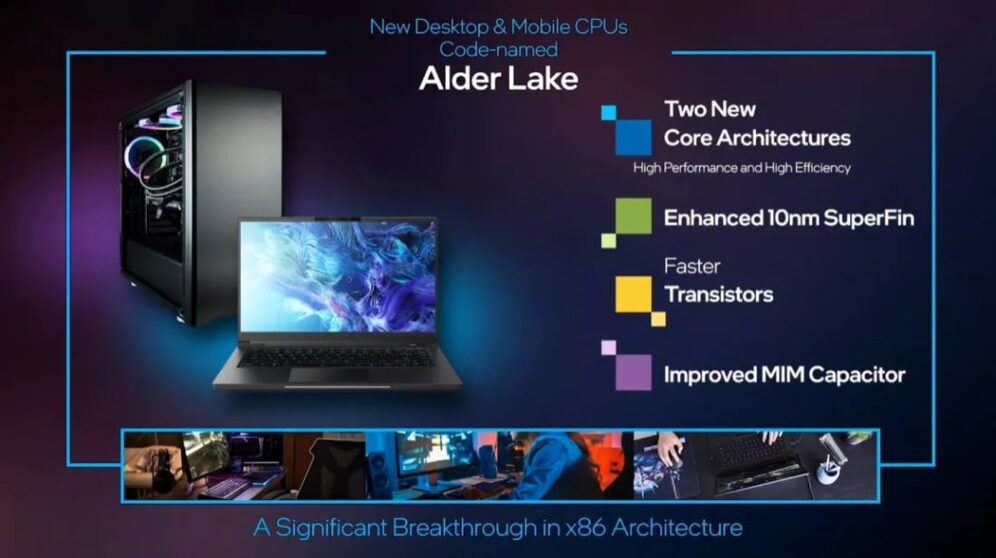 Intel tenta il contrattacco con Alder Lake e la sua architettura ibrida