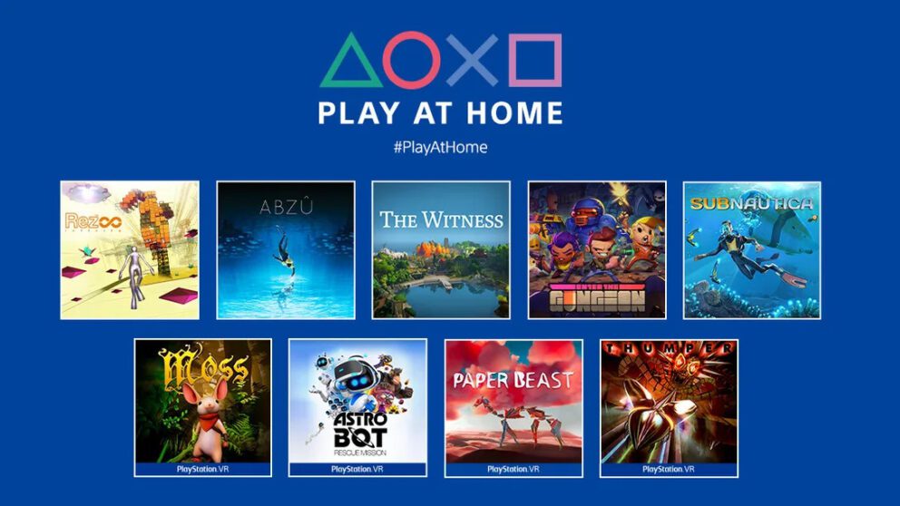 PlayStation: ben 10 giochi gratis con Play at Home, c'è anche Horizon Zero Dawn