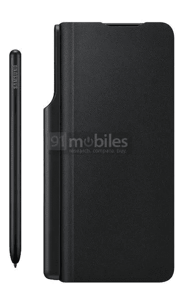 Samsung Galaxy Z Fold3: render ufficiali del case ufficiale con supporto per S Pen | Evosmart.it
