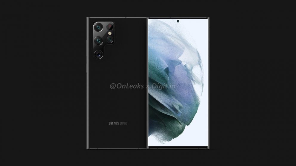 Samsung Galaxy S22 Ultra sarà il "nuovo" Note? Ecco i nuovi render