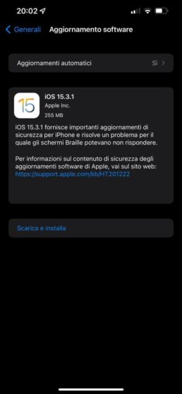 Apple 15.3.1
