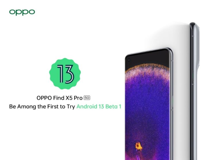 Oppo Find X5 Pro riceve Android 13 Beta 1