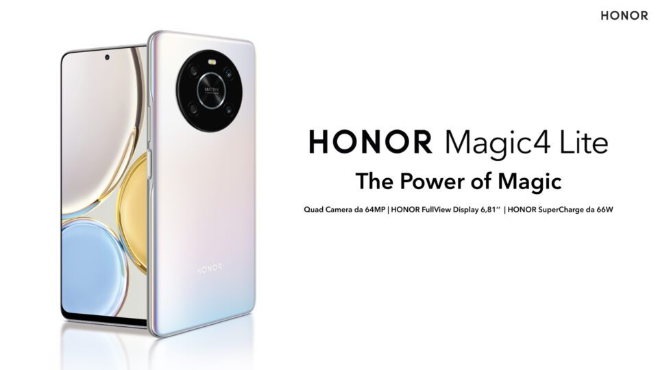 Honor Magic4 Lite ufficiale in Italia