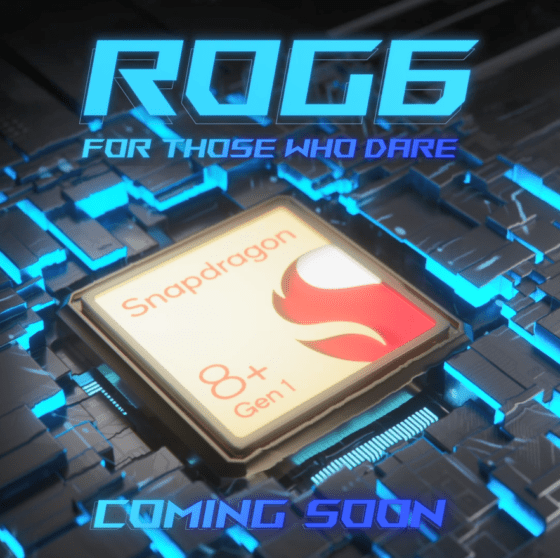 ROG Phone 6 avrà lo Snapdragon 8+ Gen 1