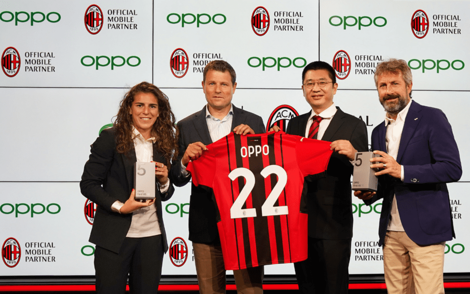 AC Milan e Oppo