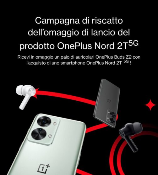OnePlus Buds Z2 in omaggio