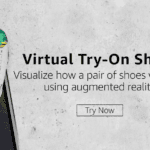 scarpe virtuali con Amazon