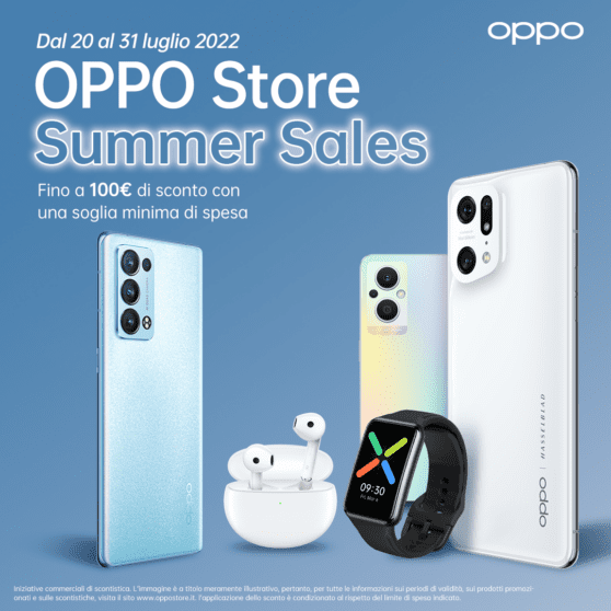 Oppo Store Summer Sales
