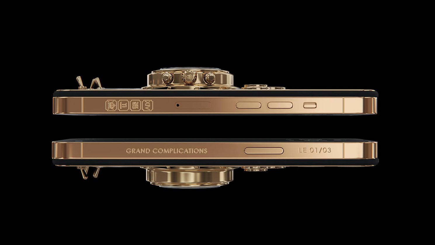 Caviar presenta iPhone 14 Pro con un Rolex Daytona sul retro