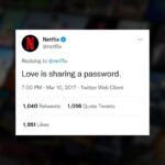 Netflix: l'amore è condividere una password